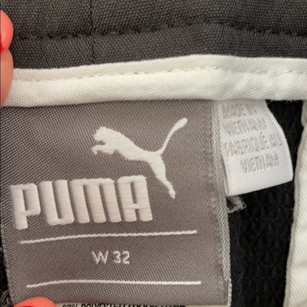 Puma golf shorts black